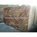 Cheap tiger flower brown onyx marble tile slab